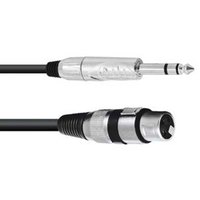 Omnitronic XLR To Jack 6.3 mm Adapter Cable 2 m
