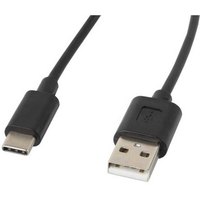 Lanberg Cable CA-USBO-10CC-0018-BK USB-A A USB-C M/M 1.8 m