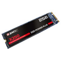 Emtec Disque Dur SSD ECSSD256GX250 256GB M.2 Sata