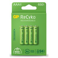 Gp Recyko R3 AAA Wiederaufladbare Batterie 4 Einheiten