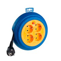 solera-cable-reel-3-m-4-plugs