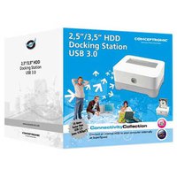 Conceptronic HDD/SSD 도킹 스테이션 SATA 2.5`` 3.5`` USB 3.0 C05-504