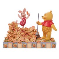 disney-figura-enesco-winnie-the-pooh-pooh-y-piglet-recogiendo-hojas-de-otono-14-cm