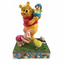 disney-figura-enesco-winnie-the-pooh-pooh-y-piglet-con-pollitos-15-cm