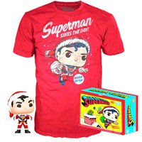 funko-pop-y-camiseta-manga-corta-dc-comics-superman-exclusive-flocked