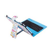 Silver sanz Cool Ice Pop Keyboard Cover 9-10.1´´