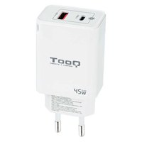 tooq-usb-c-and-usb-c-wall-charger-45w