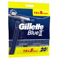Gillette Blau Ii Fest 15+5 Einheiten