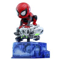 hot-toys-minifigura-spiderman:-lejos-de-casa-minicon-luz-y-sonido-cosrider-spiderman-13-cm