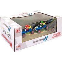 Carrera Twinpack 2 Auto´s Pull & Back Mario + Luigi
