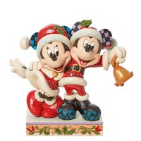 Enesco Disney Mickey And Minnie Santa Claus Figur