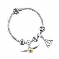 The carat shop Set Harry Potter Gift Bracelet 2 Pendants And 3 Accounts