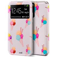 cool-huawei-p40-pro-ice-cream-drawings-flip-cover