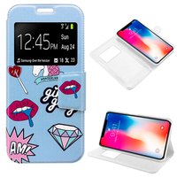 cool-iphone-x-iphone-xs-drawings-lips-flip-cover