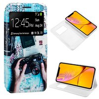 cool-iphone-xr-travel-drawings-flip-cover