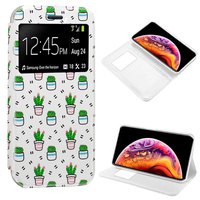 cool-iphone-xs-max-drawings-flip-cover