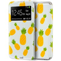 cool-samsung-a715-galaxy-a71-drawings-pineapples-flip-cover