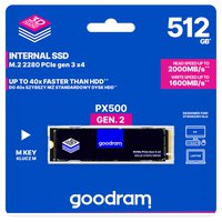 Goodram Disco Rigido SSD M. PX500 512GB 2