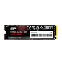 Silicon power SP02KGBP44UD9005 2TB SSD Harde Schijf M. 2