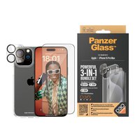 Panzer glass Glass/Hardcase iPhone 15 Pro Max Case And Displayschutzfolie