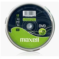 Maxell 8.5GB DVD+R 10 Units