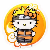 Teknofun Naruto ShippudenxHello Kitty Led Hello Kitty Naruto 30 cm Lampe