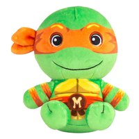 Tomy Peluche Teenage Mutant Ninja Turtles Mocchi Mocchi Michelangelo Junior 15 cm