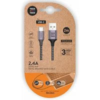 Tech one tech Cable USB-A A USB-C TEC2023 2 m