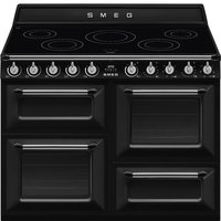 smeg-victoria-tr4110ibl2-110cm-natural-gas-kitchen-stove-5-burner-with-3-ovens