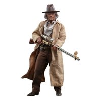 Hot toys Back To The Future Iii Movie Masterpiece Action 1/6 Doc Brown 32 cm Figure