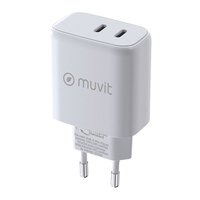 Muvit for change PD 45W + PD 20W USB-C-wandoplader