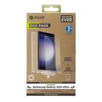 Muvit for change Screenprotector + Galaxy S24 Ultra Geval