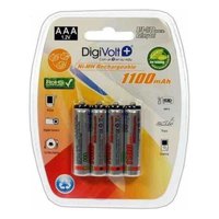 Digivolt Batterie Rechargeable AAA/R3 1100mAh BT4-1100 4 Unités