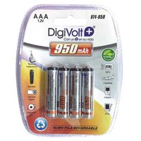 Digivolt Batterie Rechargeable AAA/R3 950mAh BT4-950 4 Unités