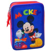 Perona Mickey Triple Pocket Pencil Case
