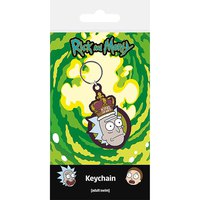 Pyramid Rick And Morty key chain
