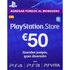 Playstation PS Store 50€ Voucher Tagliando