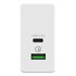 Celly Chargeur USB/Type C Home Fast Charger 3.0 18+45W