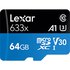 Lexar Tarjeta Memoria High Performance 633x Micro SD Class 10 64GB