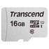 Transcend Tarjeta Memoria 300S Micro SD Class 10 16GB+Adaptador SD