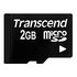 Transcend Tarjeta Memoria Standard SD Class 2 2GB+Adaptador SD