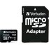 Verbatim Premium Micro SD Class 10 16 GB+SD Adapter Pamięć Trzon Czapki