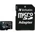 Verbatim Premium Micro SD Class 10 64GB+SD Adapter Memory Card