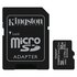 Kingston Canvas Select Plus Micro SD Class 10 32 Go + SD Adaptateur Mémoire Carte
