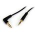 Startech Cable Delgado de Audio 3.5 30 cm Acodado