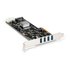 Startech 4 Port PCIe USB 3.0 Card w/ 4 Channels