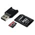Kingston SDCR 64GB Micro SD XC React Plus 2 + Adapter + MLPM 読者 メモリー カード