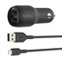 Belkin Ultra Fast 24W 2.4 Amp Charger+Lightning Cable
