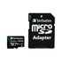 Verbatim Tarjeta Memoria Micro SDXC 256GB Class 10 UHS-I+Adaptador