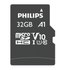 Philips Tarjeta Memoria Micro SDHC 32GB Class 10 UHS-I U1+Adaptador